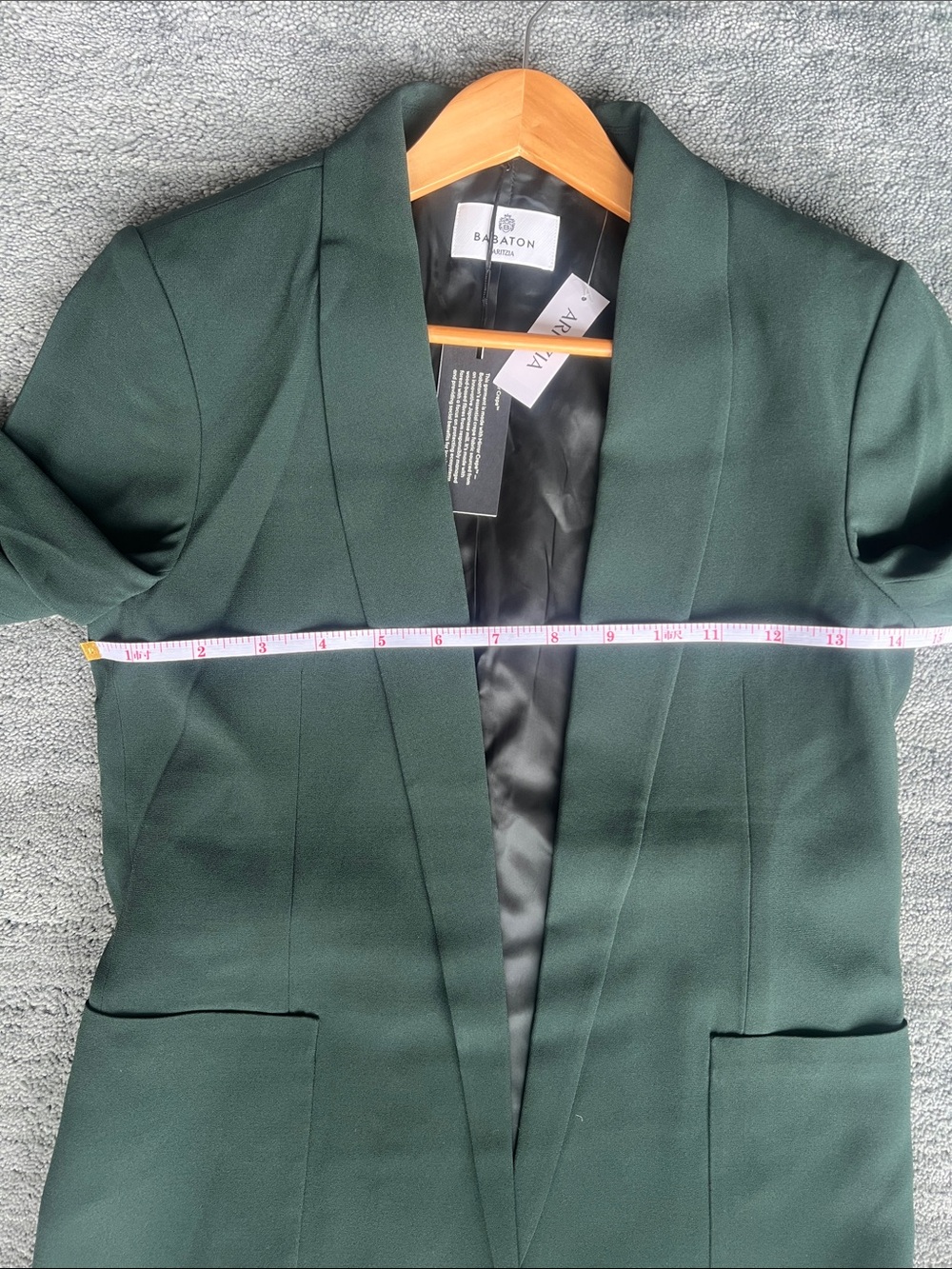 ARITZIA BABATON Executive Blazer - green - Picture 14 of 14